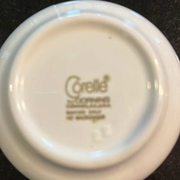 Flat Cup Meadow Pattern (Corelle) by CORNING. Set of 2 - Picture 8 of 8